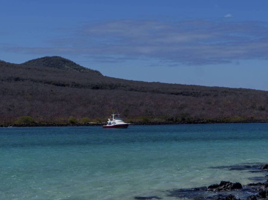 Isla Lobos es un peque&ntilde;o islote situado a unos 10 km al noroeste de Puerto Baquerizo Moreno