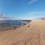 La Lobería recibe su nombre debido a que antiguamente concentraba la mayor cantidad de colonias de lobos marinos en la isla San Cristóbal