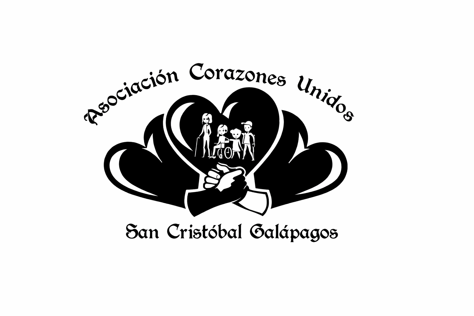 logo asociación corazones unidos san cristóbal galápagos