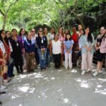 Guardianas azules e instructoras en taller de empoderamiento jurídico y acción comunitaria